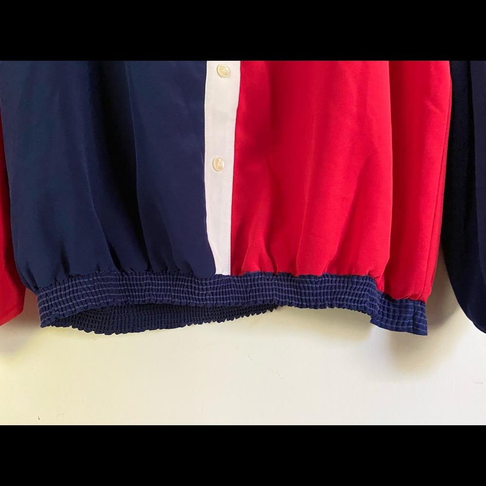 Vintage 80s Da Rue of California blouse - Picture 3 of 4